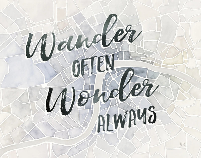 Watercolor Wanderlust London Adventure Crop by Laura Marshall