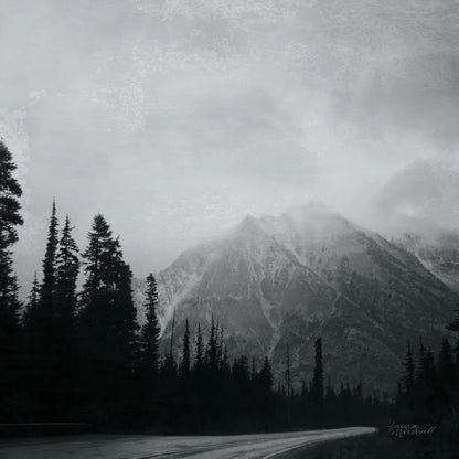 West Coast Wandering III No Words BW by Laura Marshall. SKU 67871a. Archival Giclee Fine art print for wall decor.