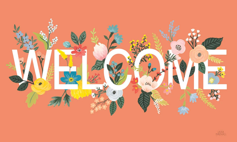 Wild Garden I Welcome by Laura Marshall