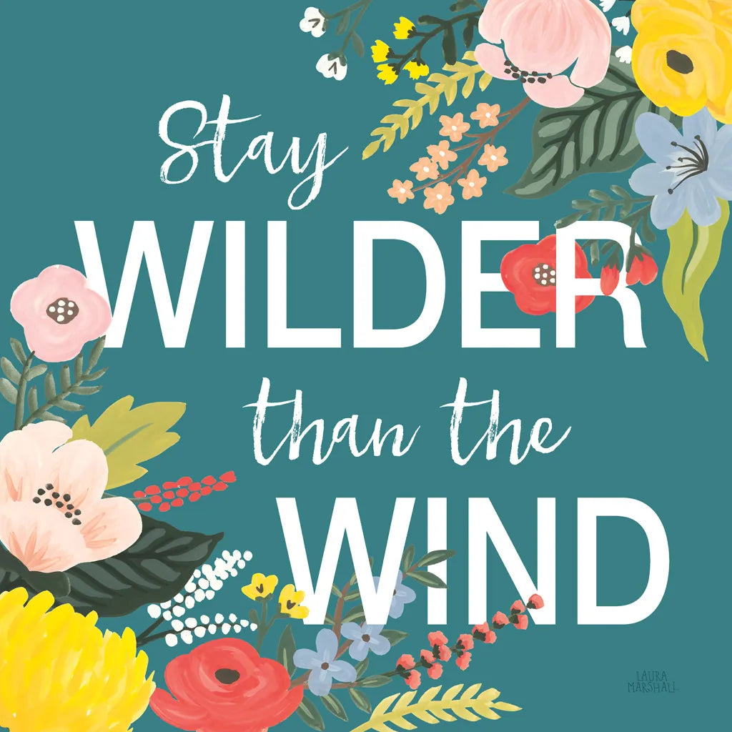 Wild Garden III by Laura Marshall. SKU 48007a. Archival Giclee Fine art print for wall decor.