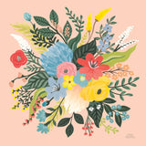 Wild Garden VI by Laura Marshall. SKU 48010a. Archival Giclee Fine art print for wall decor.