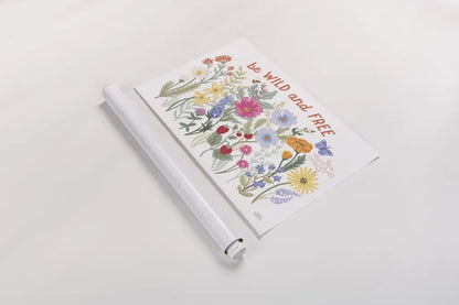 Wild Meadow I by Laura Marshall. shown as a rolled paper print. Available as archival giclee rolled canvas, fine art paper, or poster print. SKU 79359i.