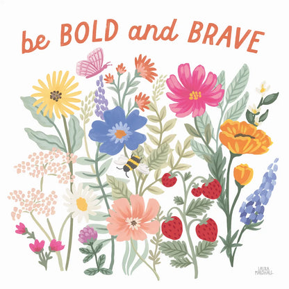 Wild Meadow II by Laura Marshall. SKU 79360a. Archival Giclee Fine art print for wall decor.