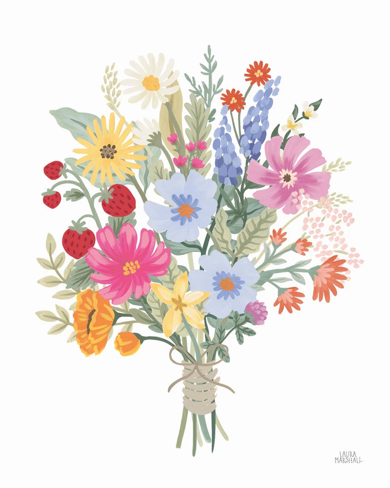 Wild Meadow IV by Laura Marshall