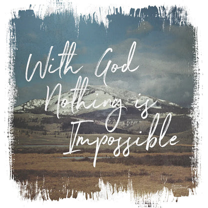 Wild Wishes I With God by Laura Marshall. SKU 35161a. Archival Giclee Fine art print for wall decor.