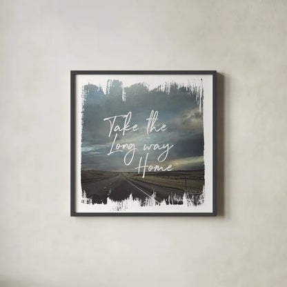 Wild Wishes II by Laura Marshall. Shown in a sleek black glass frame for a contemporary gallery look. Available as an archival giclee rolled canvas, fine art paper, or poster print. SKU 31062a.