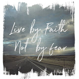 Wild Wishes II Live by Faith by Laura Marshall. SKU 35162a. Archival Giclee Fine art print for wall decor.