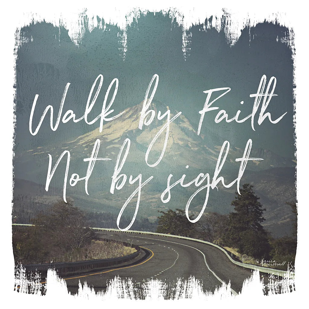 Wild Wishes III Walk by Faith by Laura Marshall. SKU 35163a. Archival Giclee Fine art print for wall decor.