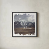 Wild Wishes IV by Laura Marshall. Shown in a sleek black glass frame for a contemporary gallery look. Available as an archival giclee rolled canvas, fine art paper, or poster print. SKU 31064a.