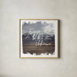 Wild Wishes IV by Laura Marshall. Shown in a natural wood glass frame for a timeless modern aesthetic. Available as an archival giclee rolled canvas, fine art paper, or poster print. SKU 31064a.