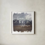 Wild Wishes IV by Laura Marshall. Shown in a crisp white glass frame for a clean and minimalist style. Available as an archival giclee rolled canvas, fine art paper, or poster print. SKU 31064a.