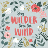Wildflower Daydreams I by Laura Marshall. SKU 34687a. Archival Giclee Fine art print for wall decor.