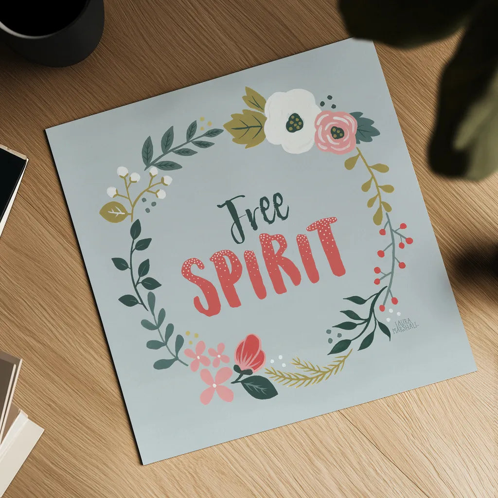 Wildflower Daydreams III by Laura Marshall. Shown as a detailed flat fine art print, highlighting archival giclee quality. Available as an archival giclee rolled canvas, fine art paper, or poster print. SKU 34689a.