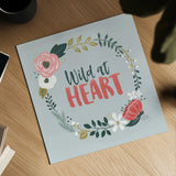 Wildflower Daydreams IV by Laura Marshall. Shown as a detailed flat fine art print, highlighting archival giclee quality. Available as an archival giclee rolled canvas, fine art paper, or poster print. SKU 34690a.