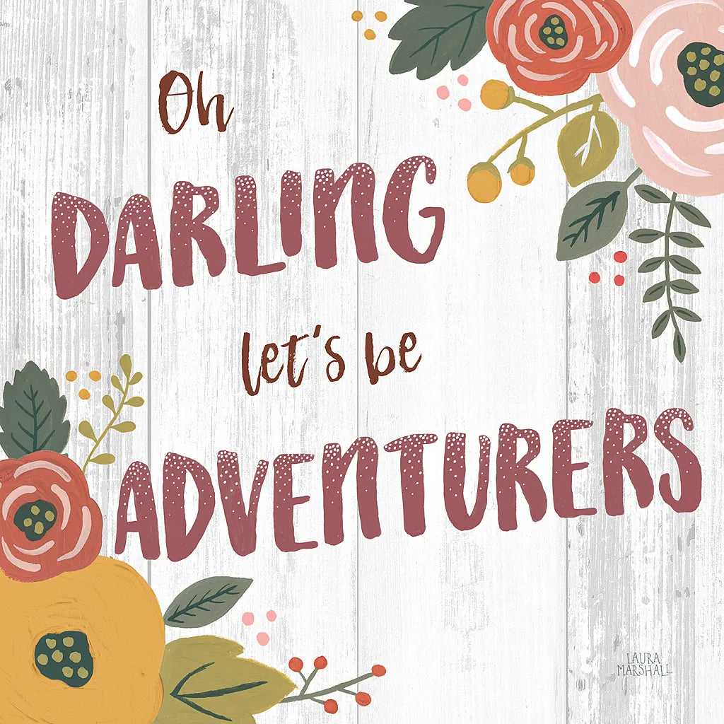 Wildflower Daydreams V Spice on Shiplap by Laura Marshall. SKU 34915a. Archival Giclee Fine art print for wall decor.