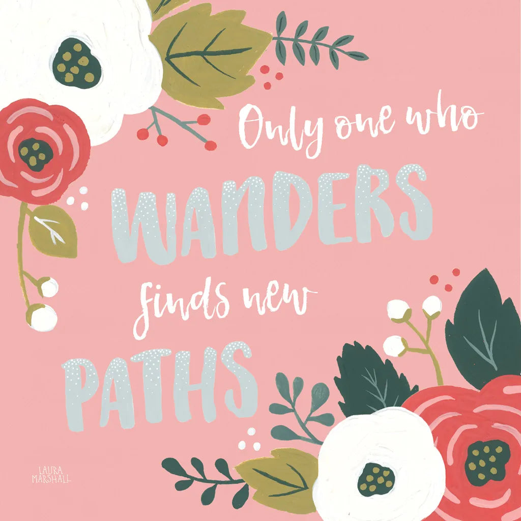 Wildflower Daydreams VI by Laura Marshall. SKU 34692a. Archival Giclee Fine art print for wall decor.