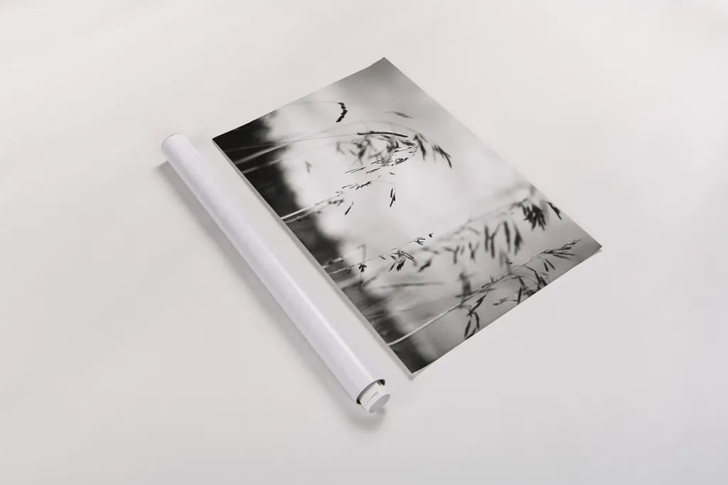 Windy Wheat Fields I by Laura Marshall. shown as a rolled paper print. Available as archival giclee rolled canvas, fine art paper, or poster print. SKU 18265i.