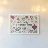 Winter Spirit I by Laura Marshall. shown as a paper print in a white frame. Available as a archival giclee rolled canvas, fine art paper, or poster print. SKU 70791i.