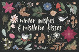 Winter Spirit I Dark by Laura Marshall. SKU 70801i. Archival Giclee Fine art print for wall decor.