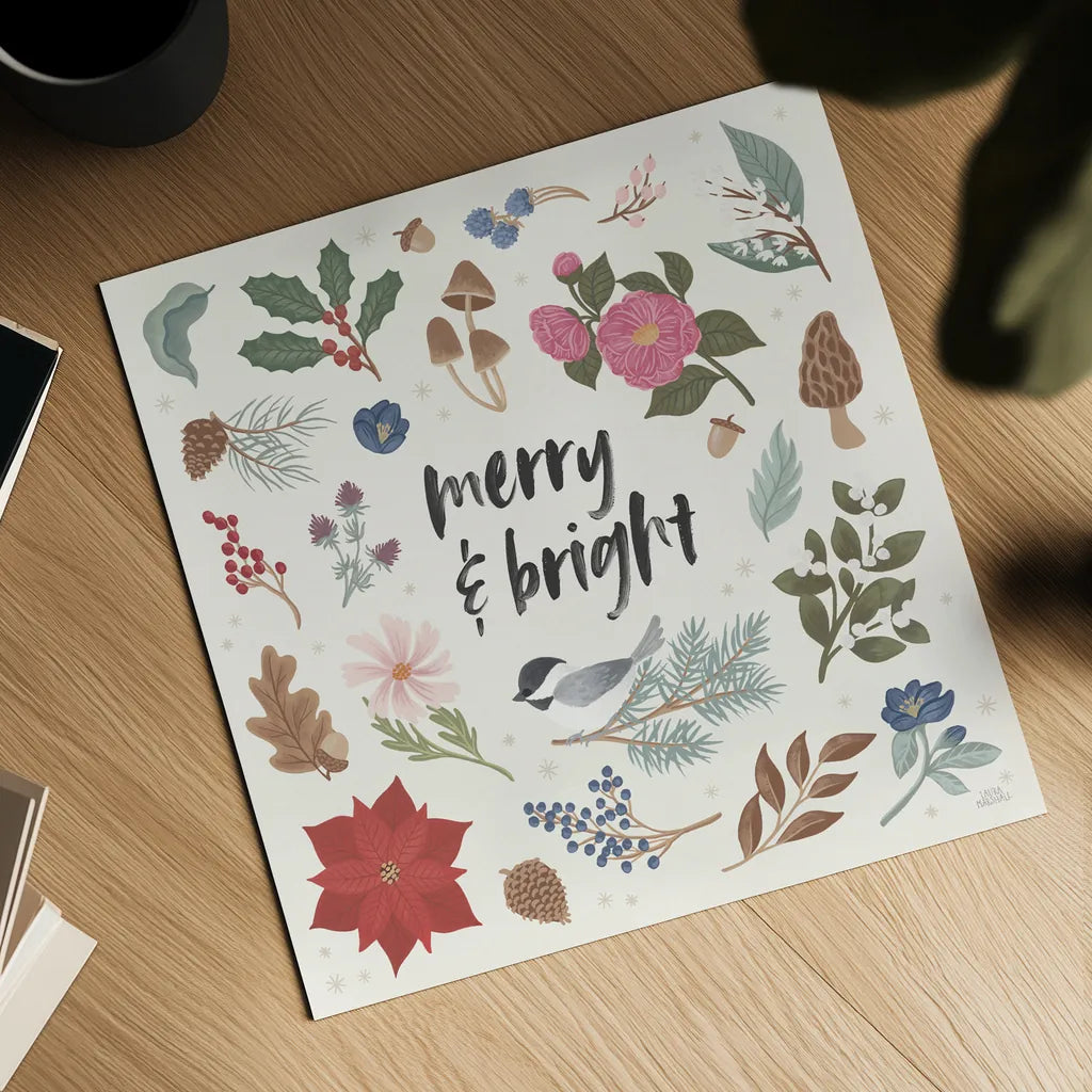 Winter Spirit III by Laura Marshall. Shown as a detailed flat fine art print, highlighting archival giclee quality. Available as an archival giclee rolled canvas, fine art paper, or poster print. SKU 70793a.