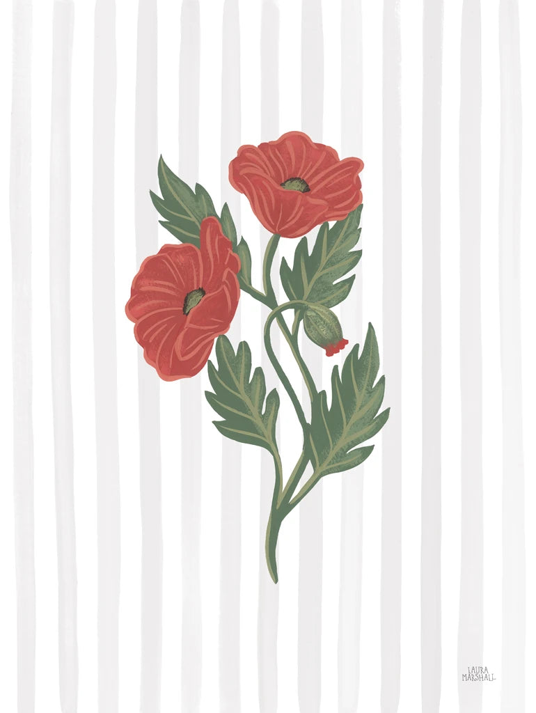 Winter Spirit Poppy by Laura Marshall