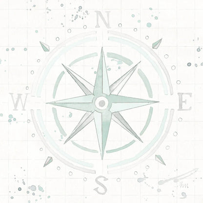 Wonderful World II Mint by Laura Marshall. SKU 37293a. Archival Giclee Fine art print for wall decor.