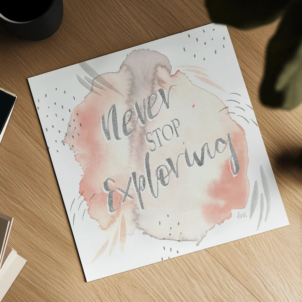 Wonderful World VIII by Laura Marshall. Shown as a detailed flat fine art print, highlighting archival giclee quality. Available as an archival giclee rolled canvas, fine art paper, or poster print. SKU 37737a.