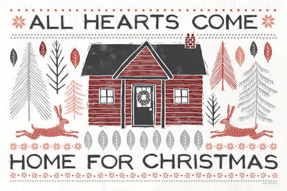 Woodcut Wonderland I by Laura Marshall. SKU 66814i. Archival Giclee Fine art print for wall decor.