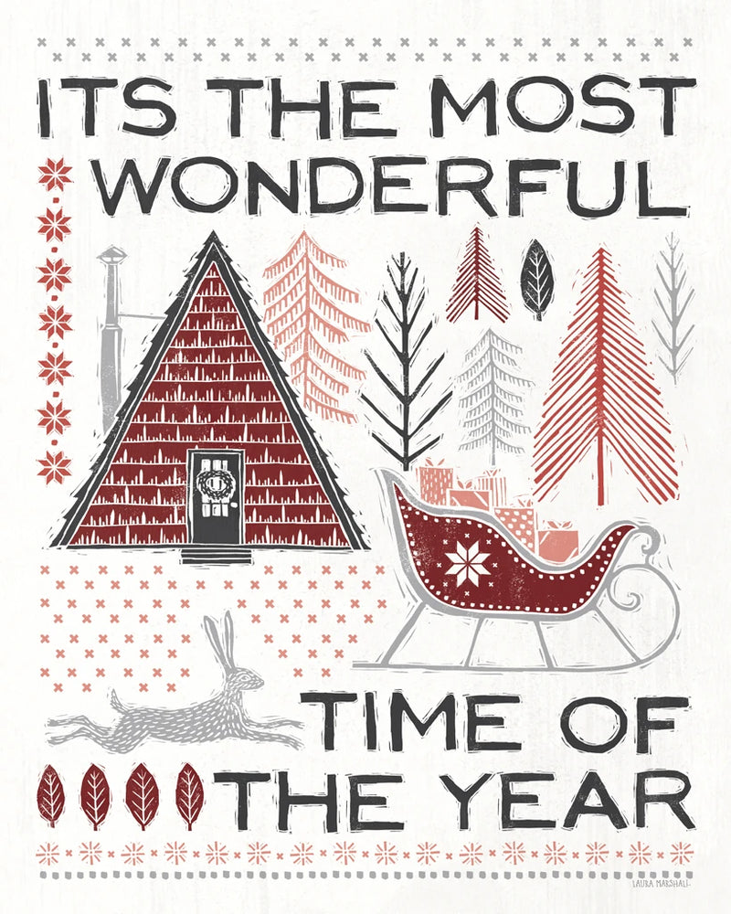 Woodcut Wonderland V by Laura Marshall