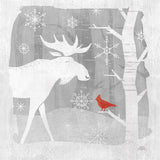 Woodland Creature III by Laura Marshall. SKU 57219a. Archival Giclee Fine art print for wall decor.