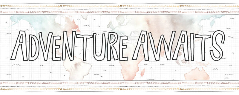 World Traveler Adventure Awaits by Laura Marshall
