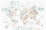 World Traveler I by Laura Marshall. SKU 45640i. Archival Giclee Fine art print for wall decor.