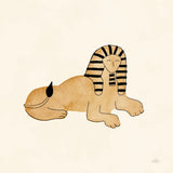 World Traveler Sphinx by Laura Marshall. SKU 65414a. Archival Giclee Fine art print for wall decor.