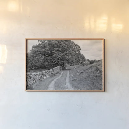 Wynlass Beck by Laura Marshall. shown as a paper print in a natural frame. Available as a archival giclee rolled canvas, fine art paper, or poster print. SKU 64396i.