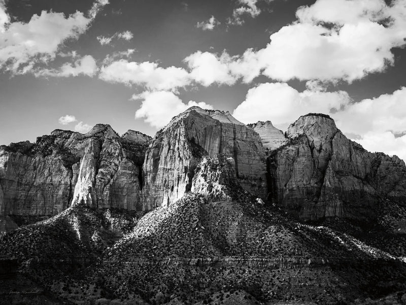 Zion Canyon I Crop by Laura Marshall