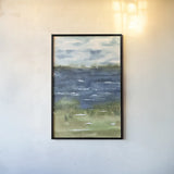 Across the Cape by Leslie Trimbach. shown as a paper print in a black flame. Available as a archival giclee rolled canvas, fine art paper, or poster print. SKU 86623h.