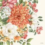 Amber Blossoms III by Leslie Trimbach. SKU 99302a. Archival Giclee Fine art print for wall decor.