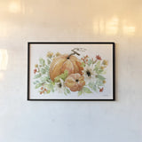 Autumn Breeze I by Leslie Trimbach. shown as a paper print in a black flame. Available as a archival giclee rolled canvas, fine art paper, or poster print. SKU 84499i.
