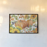 Autumn Breeze III by Leslie Trimbach. shown as a paper print in a black flame. Available as a archival giclee rolled canvas, fine art paper, or poster print. SKU 84501i.