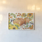 Autumn Breeze III by Leslie Trimbach. shown as a paper print in a white frame. Available as a archival giclee rolled canvas, fine art paper, or poster print. SKU 84501i.