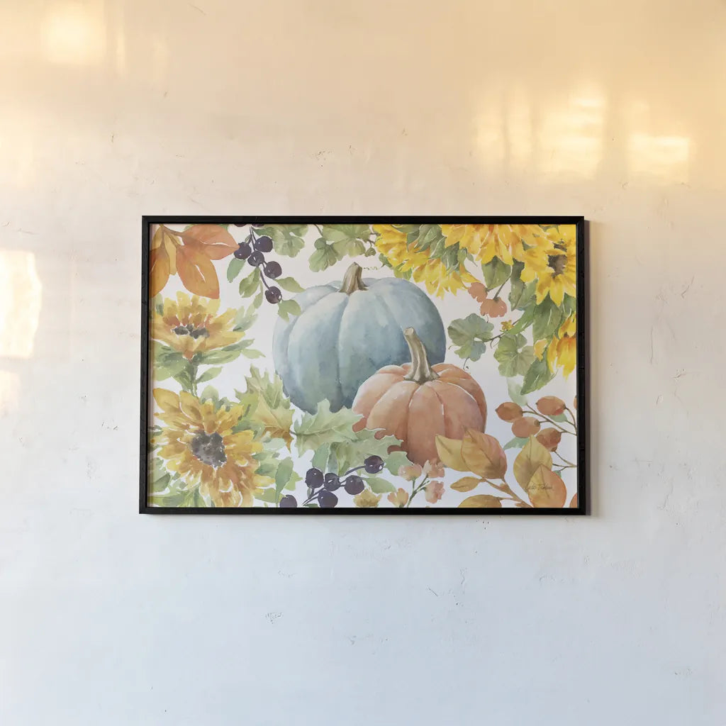 Autumn Breeze IV by Leslie Trimbach. shown as a paper print in a black flame. Available as a archival giclee rolled canvas, fine art paper, or poster print. SKU 84502i.