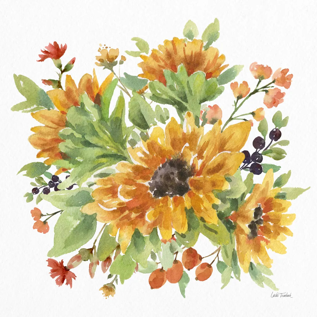 Autumn Breeze V by Leslie Trimbach. SKU 84503a. Archival Giclee Fine art print for wall decor.