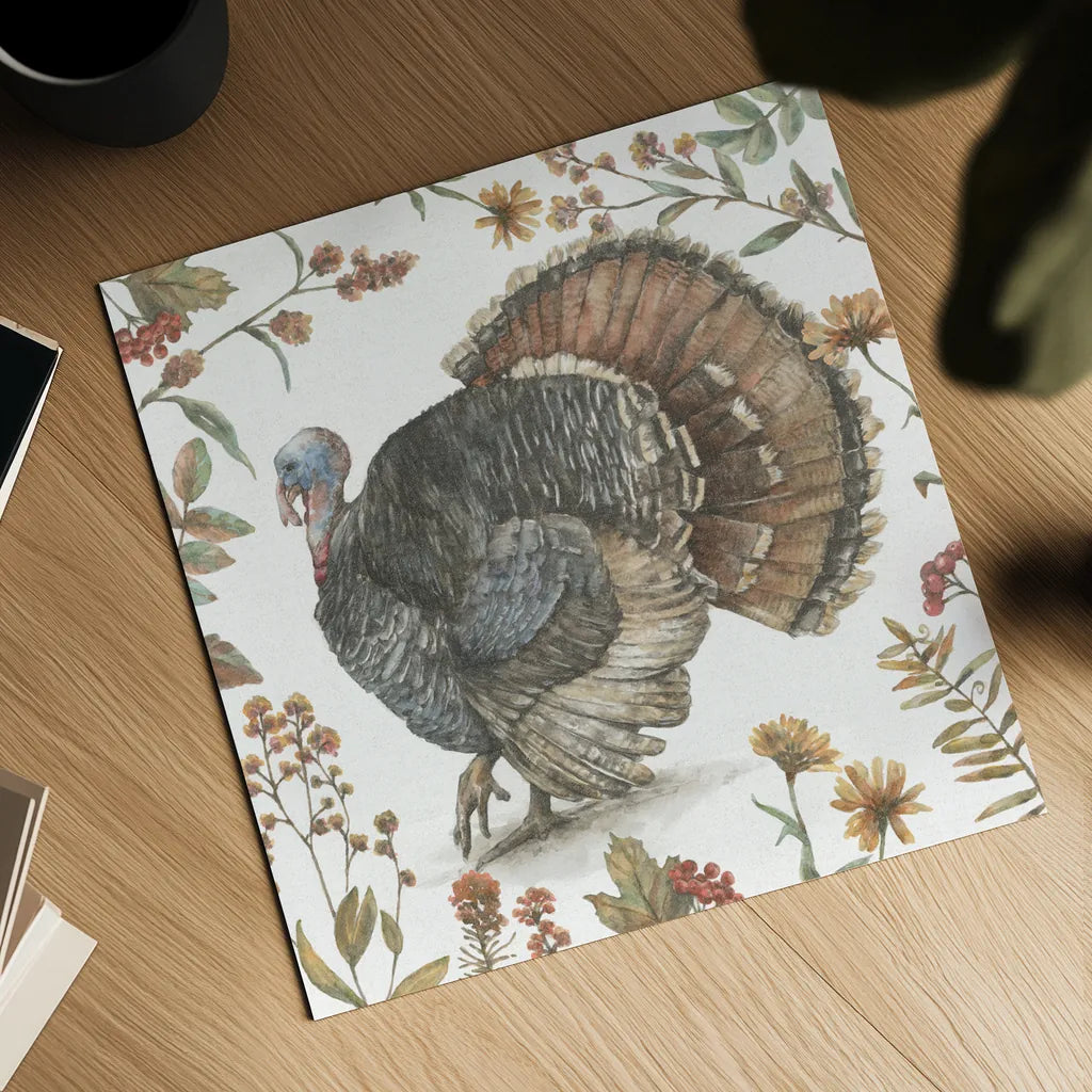 Bountiful Harvest I by Leslie Trimbach. Shown as a detailed flat fine art print, highlighting archival giclee quality. Available as an archival giclee rolled canvas, fine art paper, or poster print. SKU 91336a.