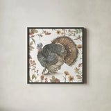 Bountiful Harvest I by Leslie Trimbach. Shown in a sleek black glass frame for a contemporary gallery look. Available as an archival giclee rolled canvas, fine art paper, or poster print. SKU 91336a.