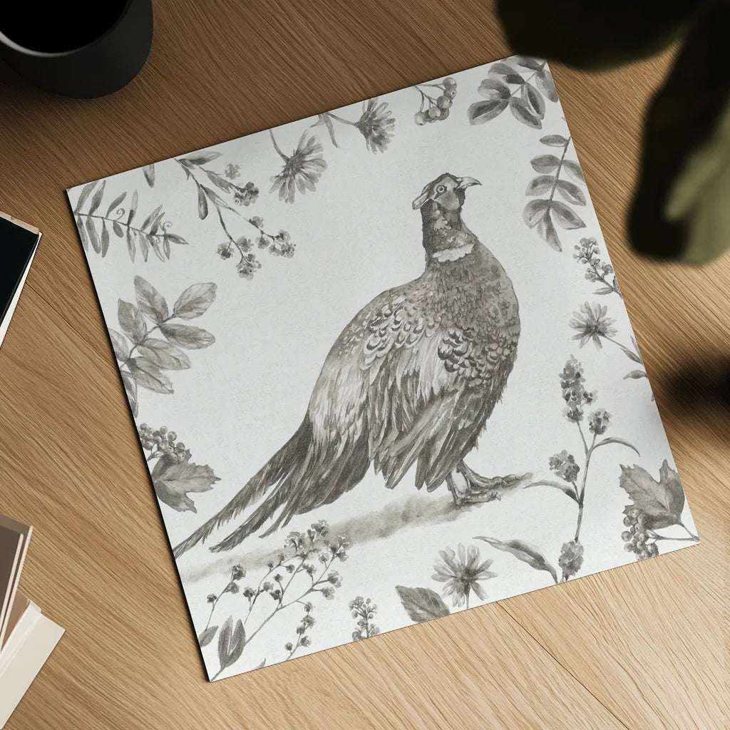 Bountiful Harvest II Sketch by Leslie Trimbach. Shown as a detailed flat fine art print, highlighting archival giclee quality. Available as an archival giclee rolled canvas, fine art paper, or poster print. SKU 91342a.