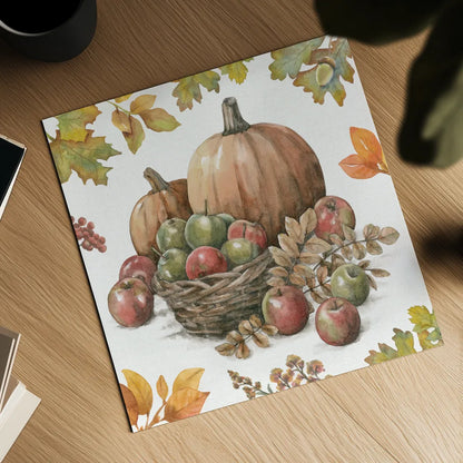 Bountiful Harvest IV by Leslie Trimbach. Shown as a detailed flat fine art print, highlighting archival giclee quality. Available as an archival giclee rolled canvas, fine art paper, or poster print. SKU 91339a.