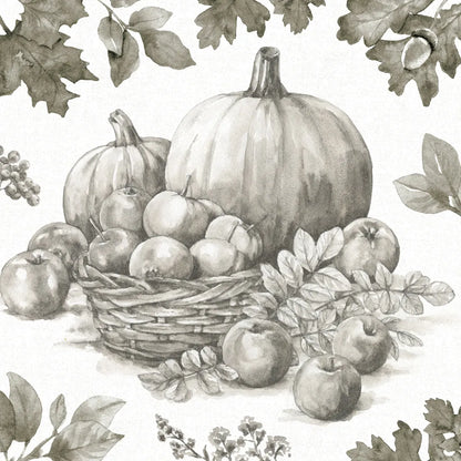 Bountiful Harvest IV Sketch by Leslie Trimbach. SKU 91344a. Archival Giclee Fine art print for wall decor.