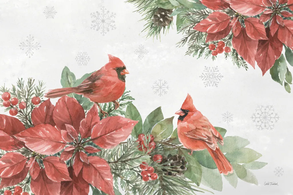 Feathered Festivities I by Leslie Trimbach. SKU 89074i. Archival Giclee Fine art print for wall decor.