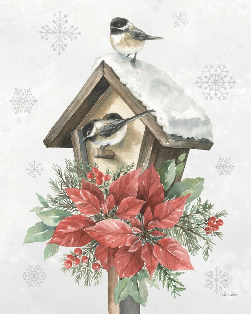Feathered Festivities V by Leslie Trimbach