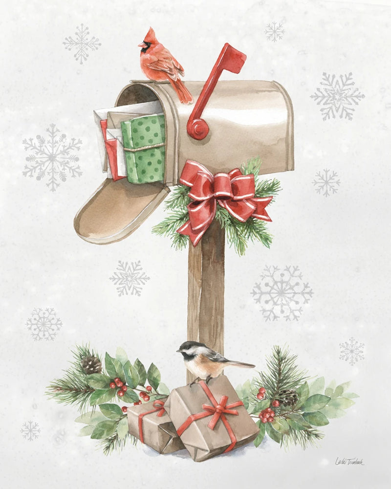 Feathered Festivities VII by Leslie Trimbach